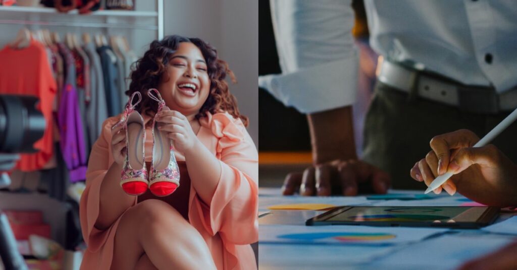 Modèle de stratégie de marketing d'influenceur