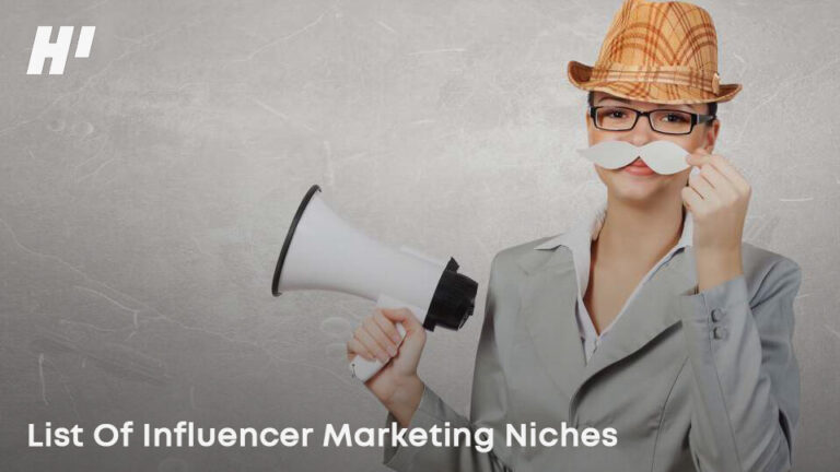 Niches de marketing d'influence - HireInfennce.com