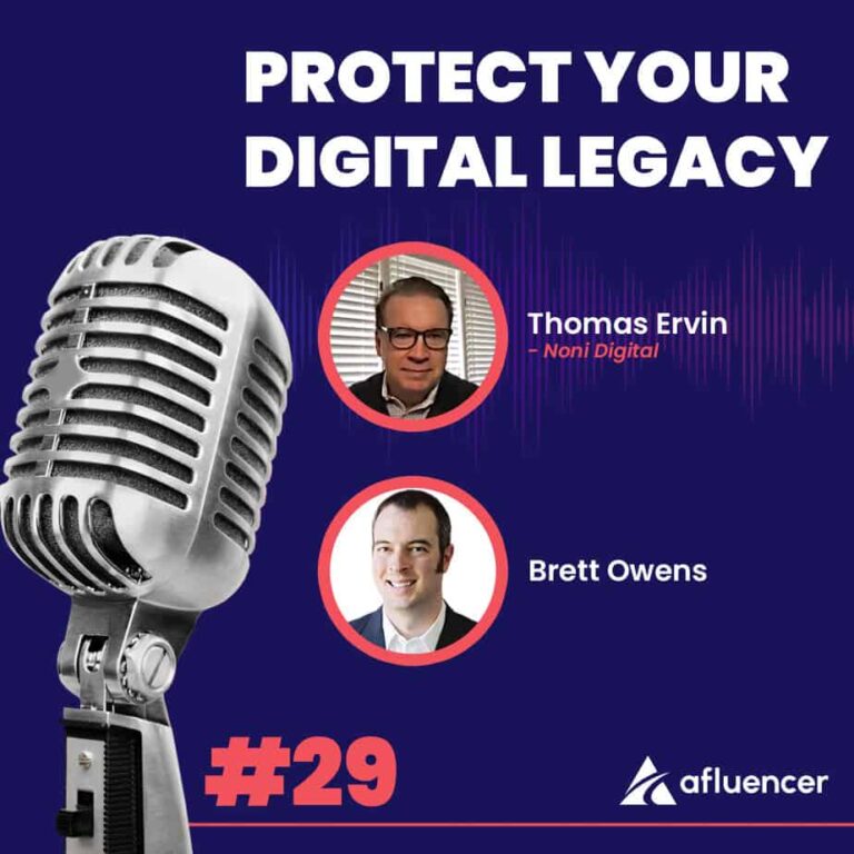 Podcast Episode 29 - Protégez votre héritage numérique | Thomas Ervin - NONI Digital