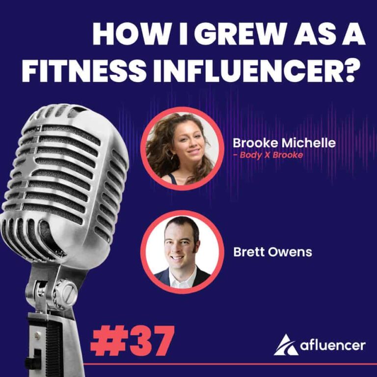 Podcast Episode # 37 - Comment ai-je grandi en tant qu'influenceur de fitness? | Brooke Michelle - Body x Brooke