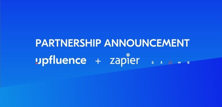 Upfluence Partnership avec Zapier Automation Giant pour offrir aux marques sans précédent les influenceurs automatiques dans plus de 3 000 plateformes logicielles populaires