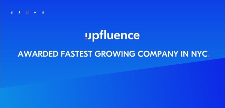 Upfluence nommé dans les 500 sociétés de croissance plus rapide de Growjo aux New York City Awards