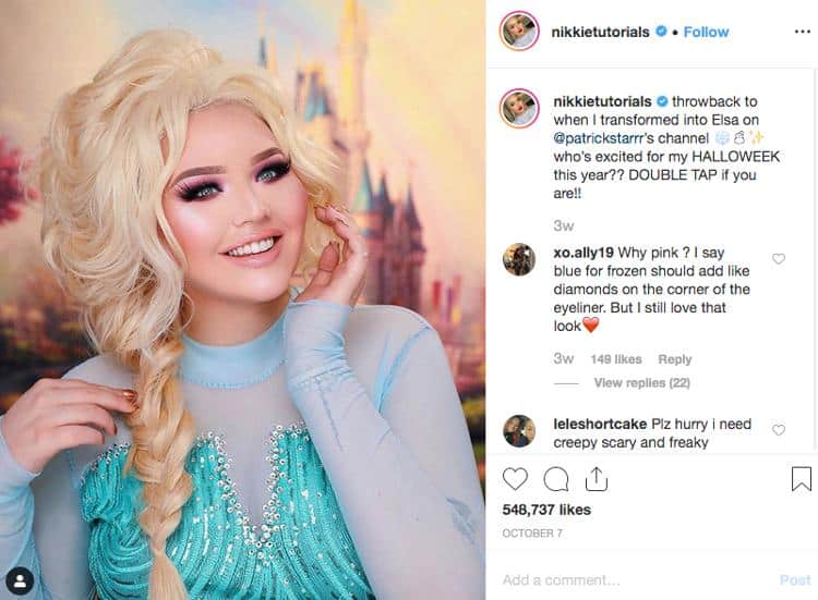 17 maquilleurs très attrayants + influenceurs Tutoriels Nikkie: Influenceur de maquillage de beauté Instagram
