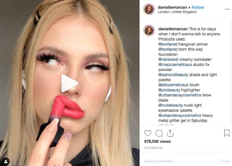 17 maquilleurs très attrayants + influenceurs Danielle Maran: Influenceur de beauté et de maquillage | Ne m'a pas dérangé pour mettre du rouge à lèvres