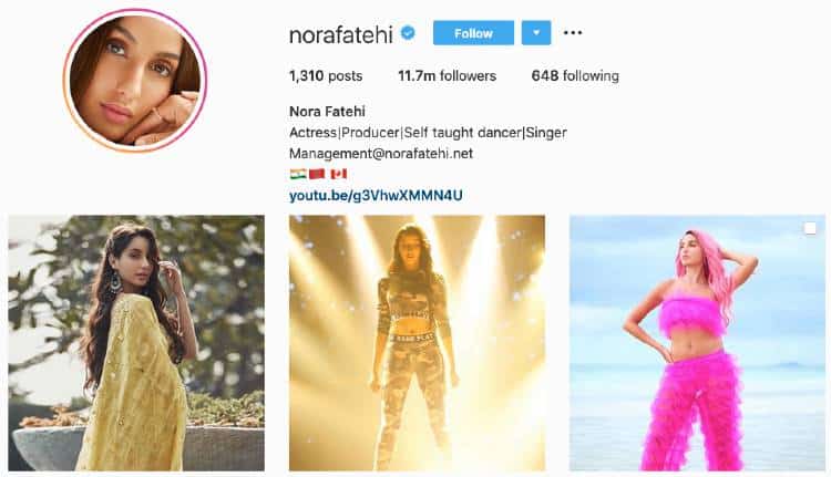 Nora Fatehi | Actrice, productrice, chanteuse, danseuse