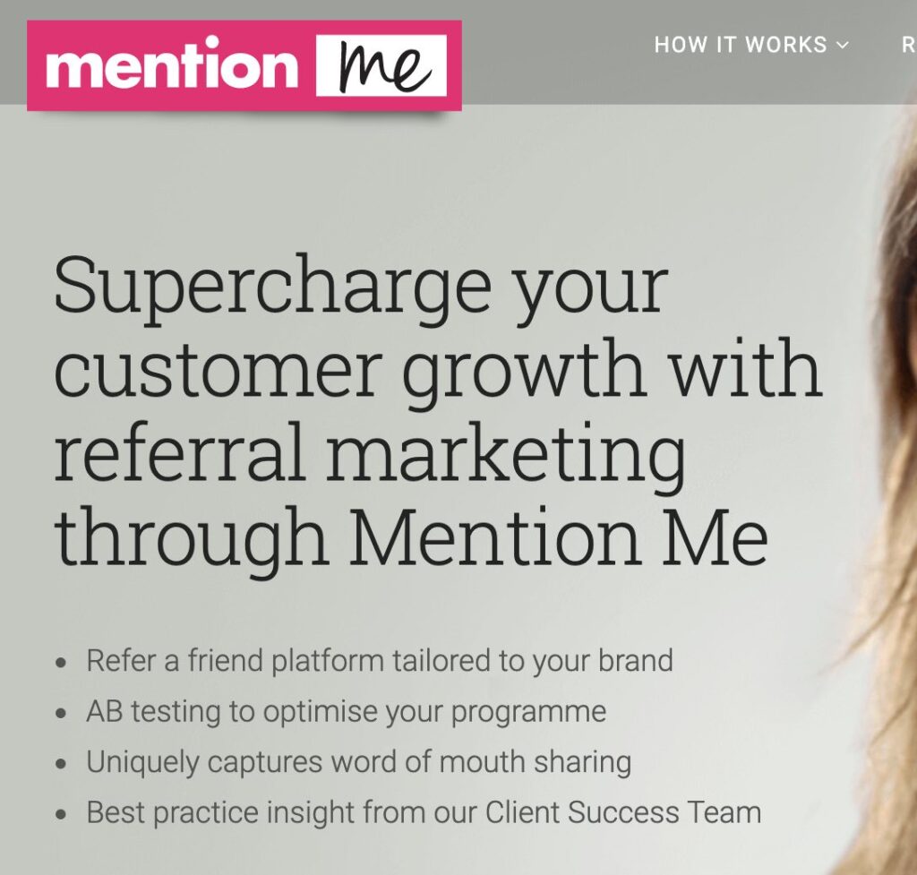 Mention -me | Marketing de référence