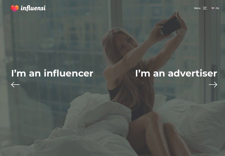 Influences | Image du héros du site