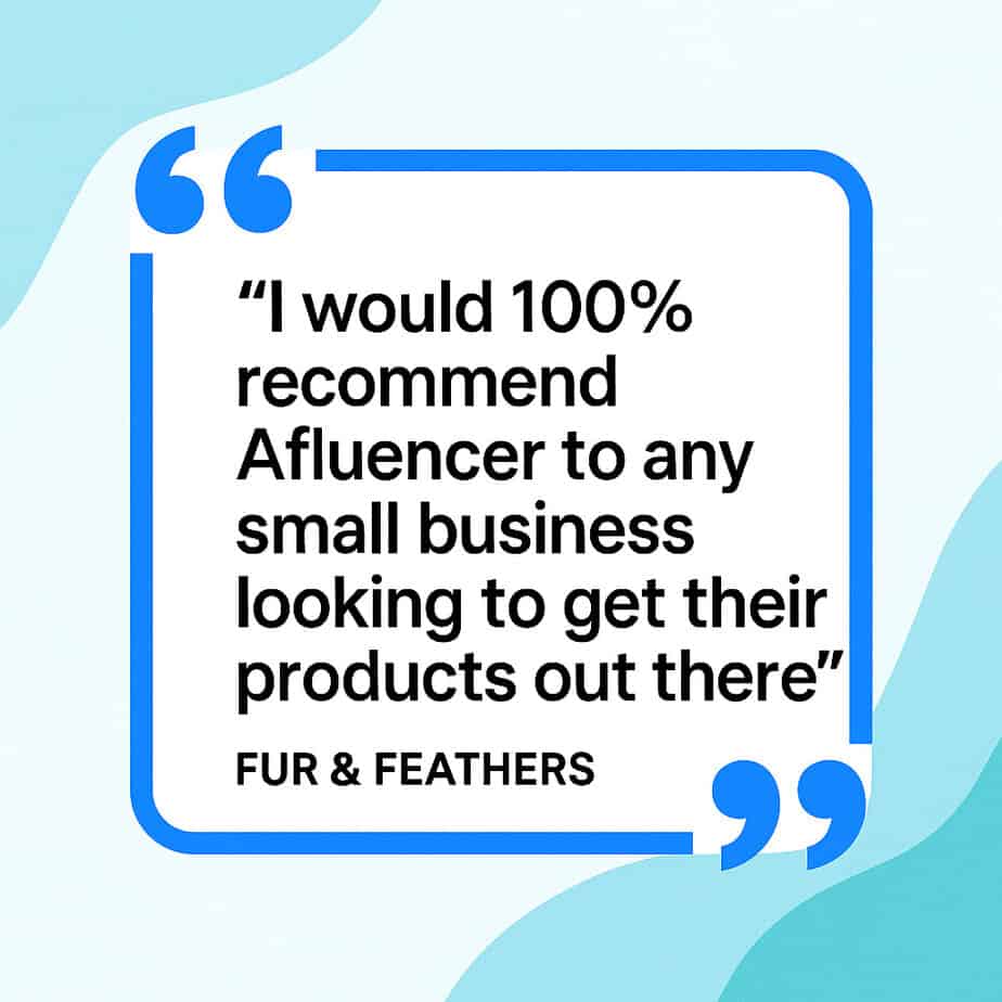 Plateforme de marketing d'influence gratuite: Affluencer Shopify Review