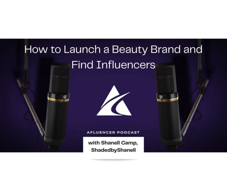 Comment lancer une marque de beauté et trouver des influenceurs - Podcast Affluencer # 74