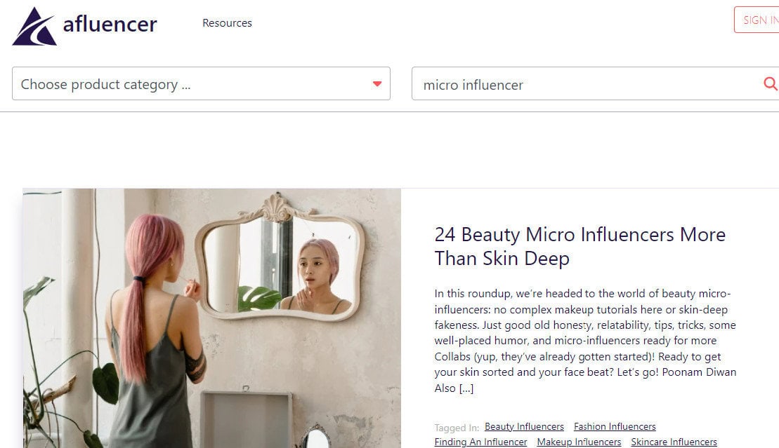 Affluencer Blog Blog Recherche de micro-influenceur