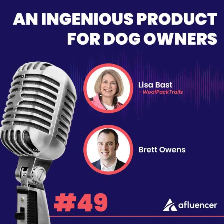 Podcast Episode # 49 - Un produit ingénieux pour les propriétaires de chiens | Lisa Bast - WoofPacktrails